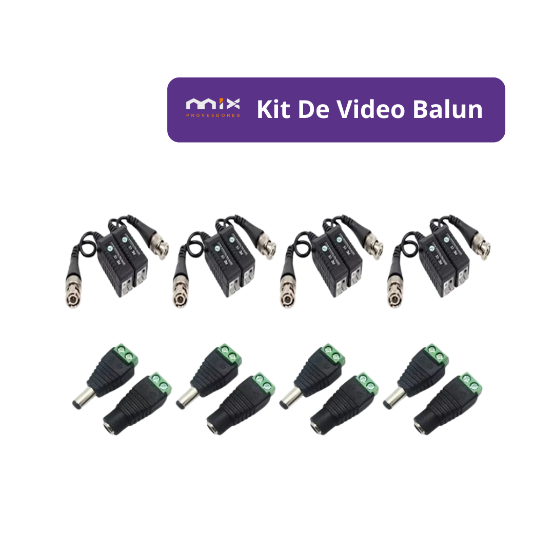 Kit De Video Balun