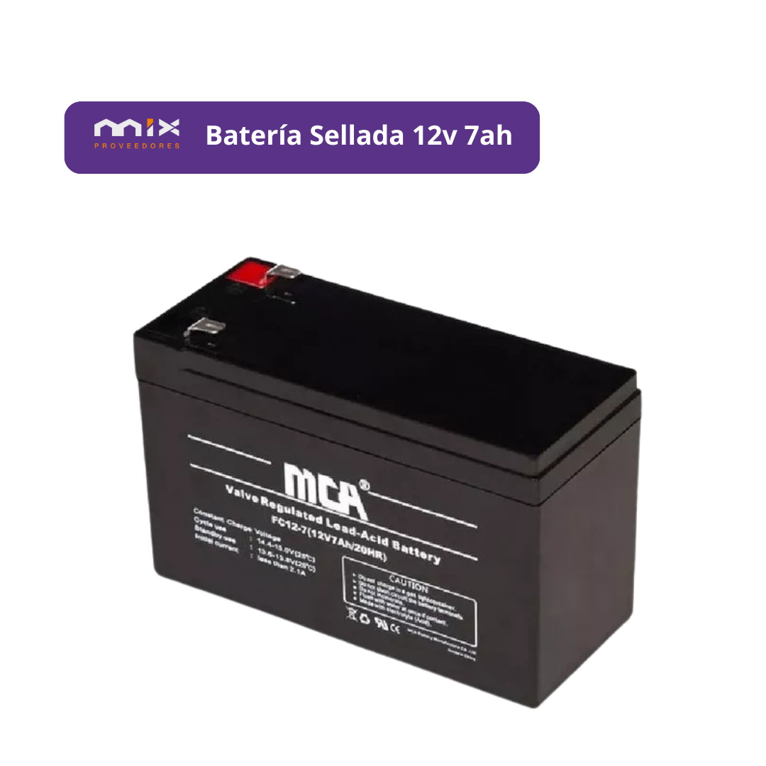 Batería Sellada 12v 7ah