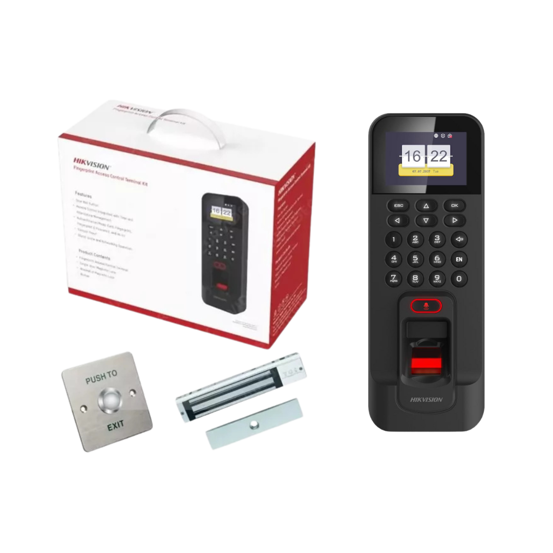 Kit de Control de Acceso Biométrico Hikvision DS-KAS261.